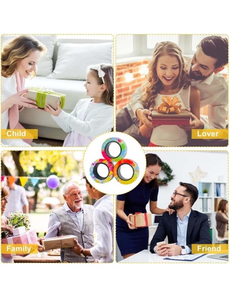 Magnetic Rings Stim Toy Fidget