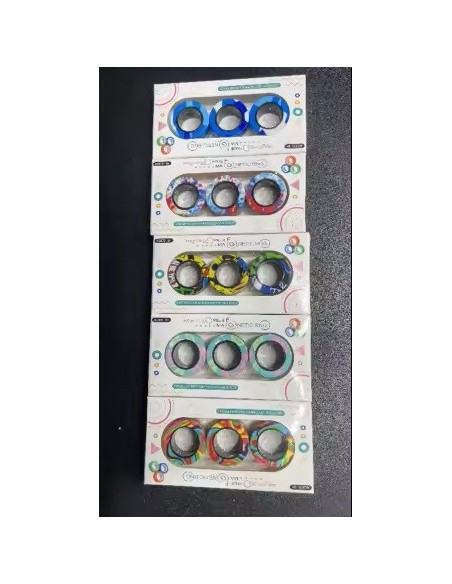 Magnetic Rings Stim Toy Fidget