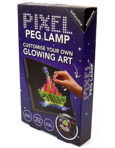 Satzuma - STEM - Pixel Peg Lamp