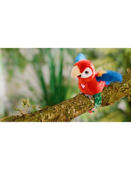 Happy Yappers Rode Papegaai