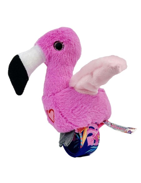 Happy Yappers Roze Flamingo