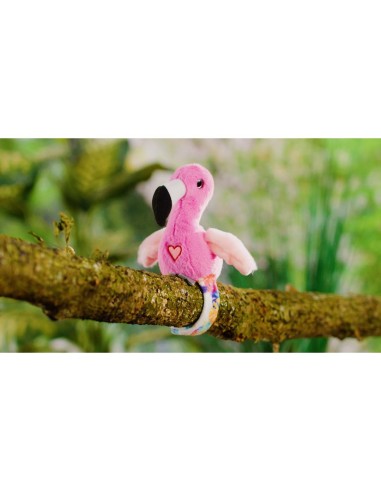 Happy Yappers Roze Flamingo