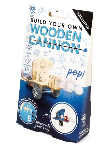 Satzuma - STEM - Wooden Cannon houten kanon