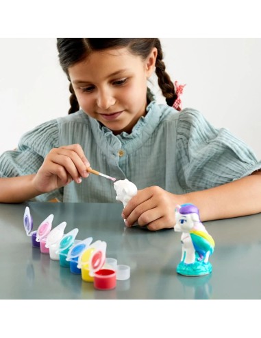 Mako Moulages - Eenhoorn 5 mallen voor sneldrogend gips set - pakket L