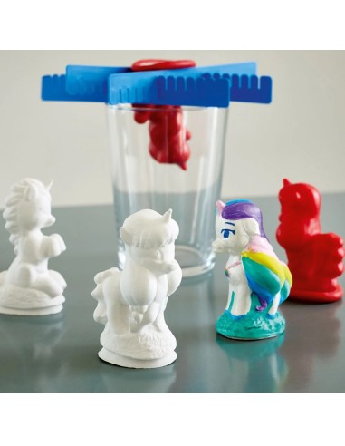 Mako Moulages - Eenhoorn 5 mallen voor sneldrogend gips set - pakket L