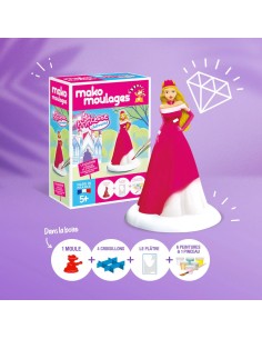 Mako Moulages - Prinses 1 mal voor sneldrogend gips set - pakket S 2