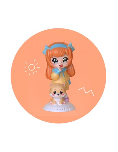 Mako Moulages - Mijn vrienden Kawaii 5 mallen voor sneldrogend gips set - pakket L