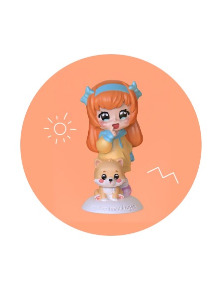 Mako Moulages - Mijn vrienden Kawaii 5 mallen voor sneldrogend gips set - pakket L