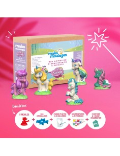 Mako Moulages - Verjaardagsbox voor 6 kinderen Eenhoorn 2