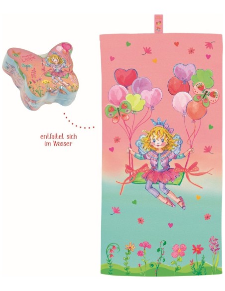 Magische handdoek Lillifee vlinder