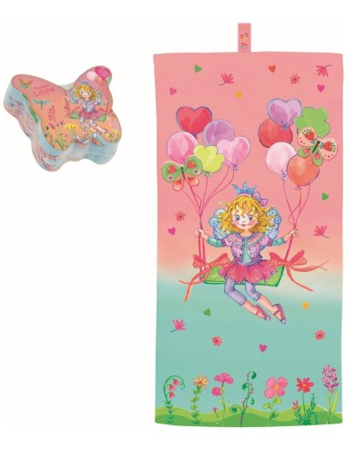 Magische handdoek Lillifee vlinder