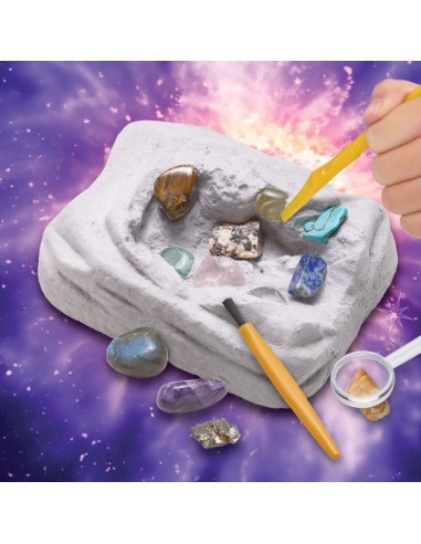 Brainstorm - Dazzling Dig Kit - Complete set edelstenen uithakken