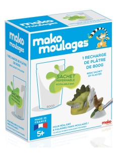 Mako Moulages - Sneldrogend gips 800 gram