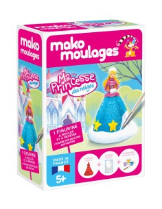 Mako Moulages - Sneeuwprinses 1 mal voor sneldrogend gips set - pakket S