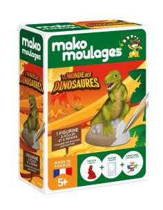 Mako Moulages - Tyrannosaurus rex dino 1 mal voor sneldrogend gips set - pakket S