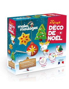 Mako Moulages - Atelier 4 kersthangers decoratie