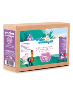 Mako Moulages - Verjaardagsbox voor 6 kinderen Feetjes