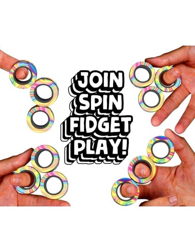 Magnetic Rings Stim Toy Fidget