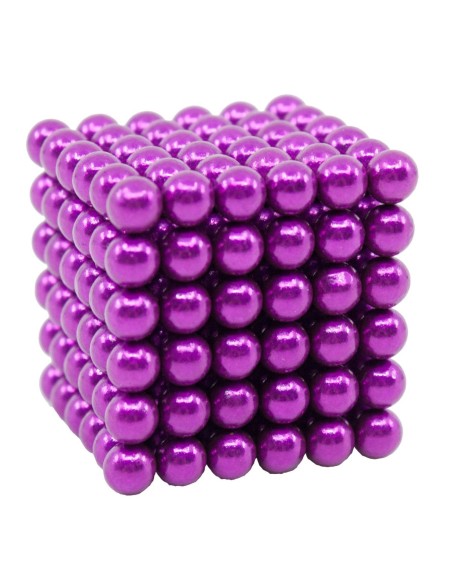 Magneet balletjes - 216 stuks - 5mm - Violet