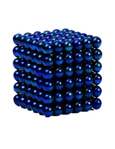 Magneet balletjes - 216 stuks - 5mm - Blauw
