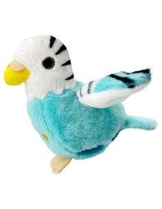 Happy Yappers Parkiet blauw/wit