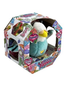 Happy Yappers Parkiet blauw/wit 2