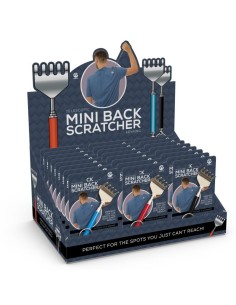 Mini Back Scratcher 3 kleuren assorti 24 in display
