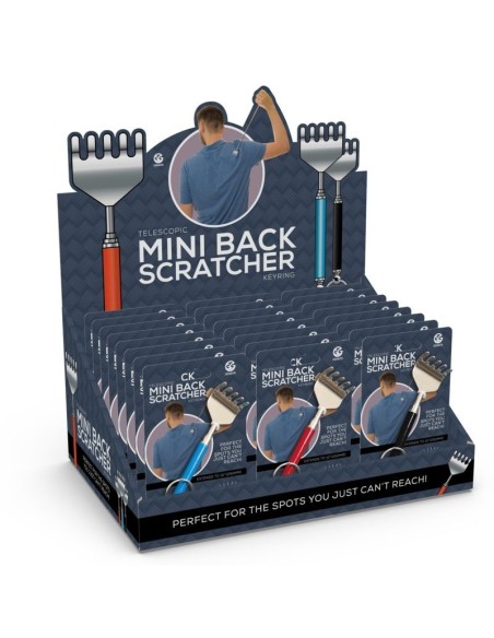 Mini Back Scratcher 3 kleuren assorti 24 in display