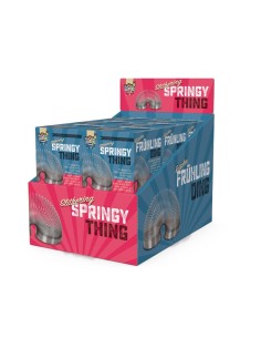 Springy Thing metalen veer traploper in mooie display 2