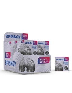 Science Museum Springy metalen veer traploper