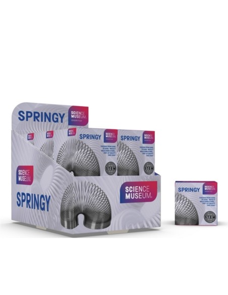 Science Museum Springy metalen veer traploper 12 in display
