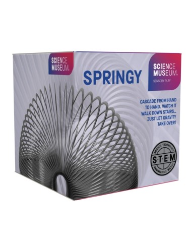 Science Museum Springy metalen veer traploper 12 in display