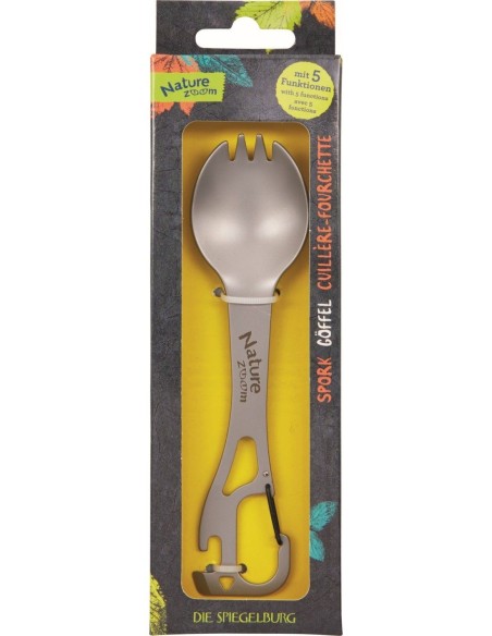 Spork lepel en vork Nature Zoom