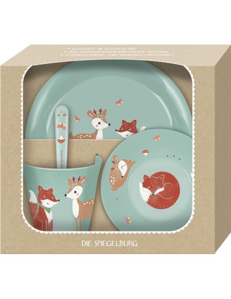 Servies cadeauset vos & hert