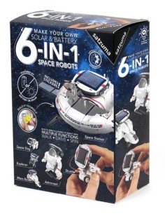 Satzuma - 6-in-1 Space Robots bouwpakket
