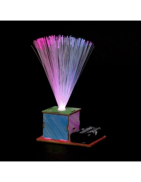 Satzuma - STEM - Wooden Fibre Optic Light
