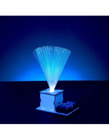 Satzuma - STEM - Wooden Fibre Optic Light