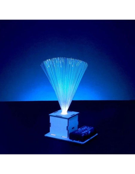 Satzuma - STEM - Wooden Fibre Optic Light