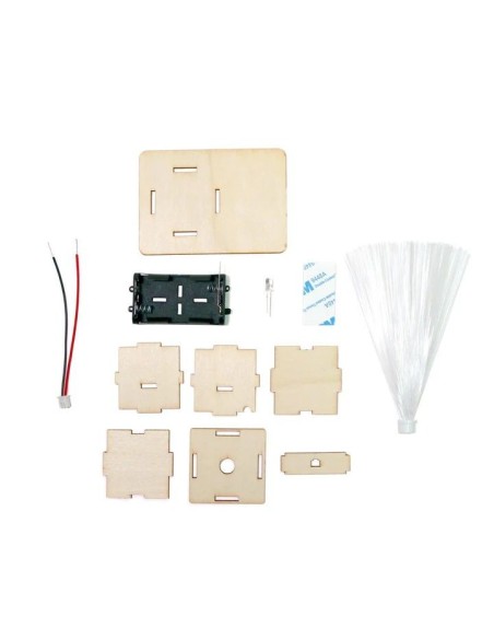 Satzuma - STEM - Wooden Fibre Optic Light