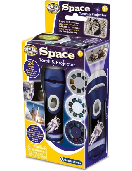 Brainstorm - Space Torch and Projector - zaklamp ruimte