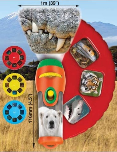 Brainstorm - Most Deadly Torch and Projector - zaklamp gevaarlijke dieren