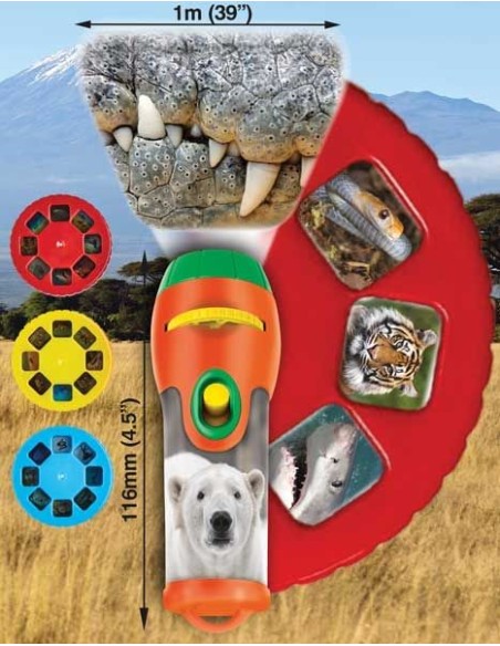 Brainstorm - Most Deadly Torch and Projector - zaklamp gevaarlijke dieren