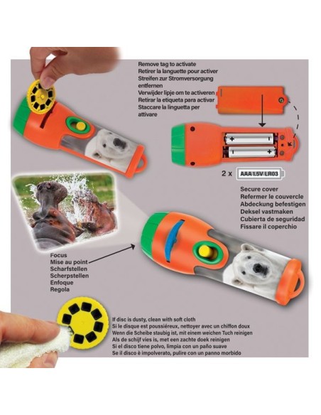 Brainstorm - Most Deadly Torch and Projector - zaklamp gevaarlijke dieren