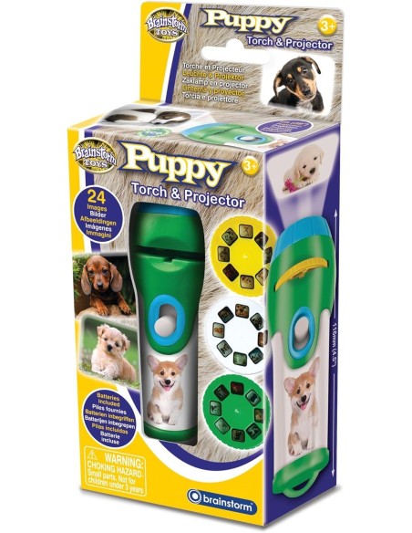 Brainstorm - Puppy Torch and Projector - zaklamp puppy's