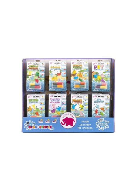 Bath Beans Counter Display 64 gevuld 8 x 8