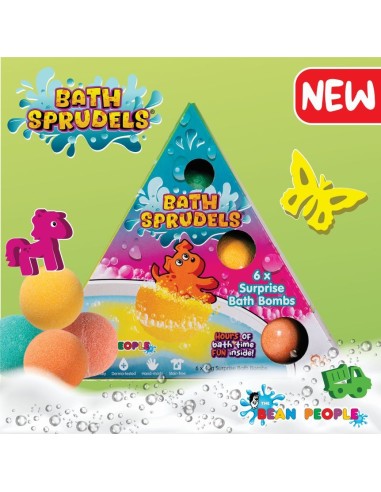 Bath Beans Bath Sprudels Six Pack