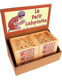 Marc Vidal - 428 - Le Petit Labyrinthe - houten doolhof geduldspelletje
