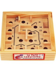 Marc Vidal - 428 - Le Petit Labyrinthe - houten doolhof geduldspelletje 2