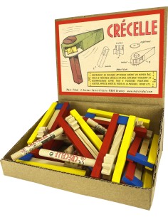 Marc Vidal - 263 -  Crécelle houten ratel in display