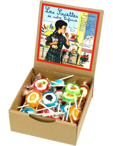 Marc Vidal - 641  - Les Sucettes de notre Enfance lolly's bloem